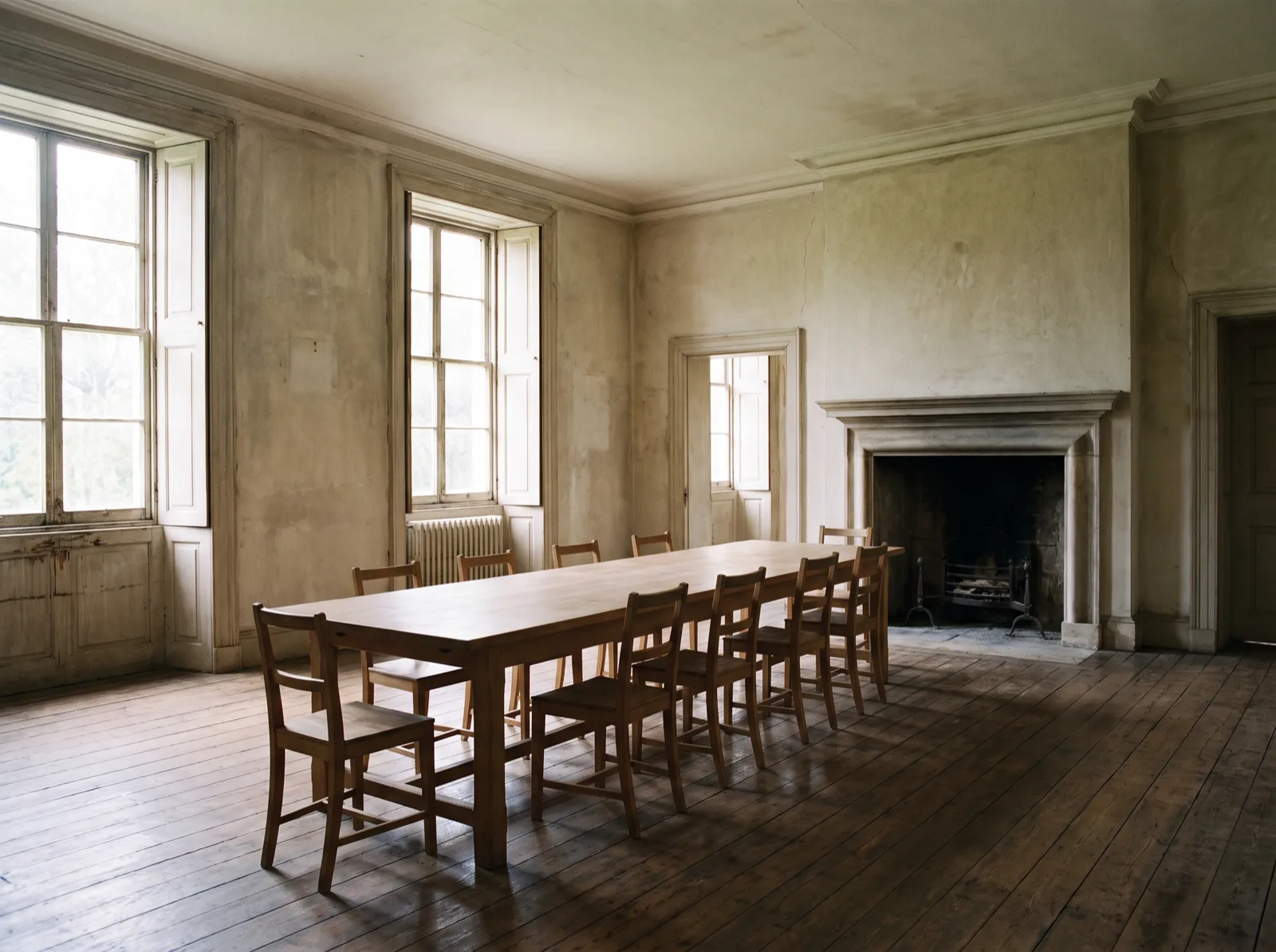 Interior of a San Diego property prepared for an estate sale